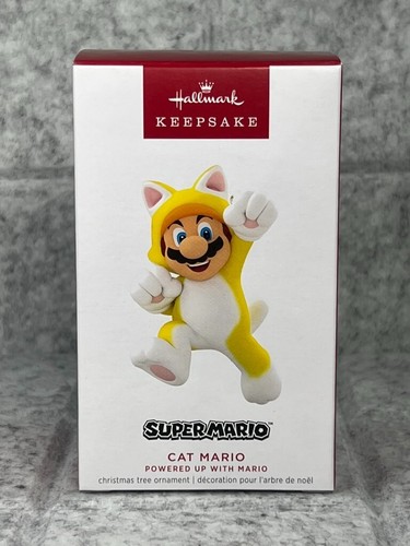 Hallmark Keepsake Cat Mario Nintendo Super Mario 2023 Christmas Ornament - NEW - Picture 2 of 9