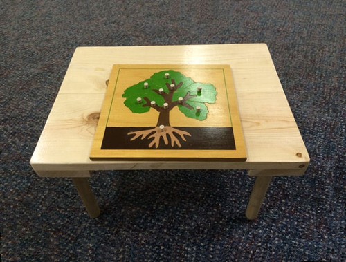 2er Set Montessori maßgeschneiderte Nesting Bodentische - Bild 2 von 5