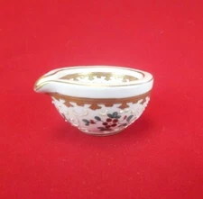 Very Rare Hand Painted Emossed Ceramic Ashtray - Made in France