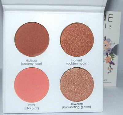 Seraphine Botanicals Happy Hibiscus 99% Natural Blush Palette New