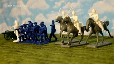 Armies in Plastic Boxer Rebellion China Mountain Artillery Screw Gun
