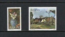 R7252   South Africa   1980   art paintings  Pieter Wenning   2v.   MNH
