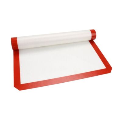 XL 60x40cm Küche Fiberglas Silikon Backmatte - Antirutschfest Antihaft