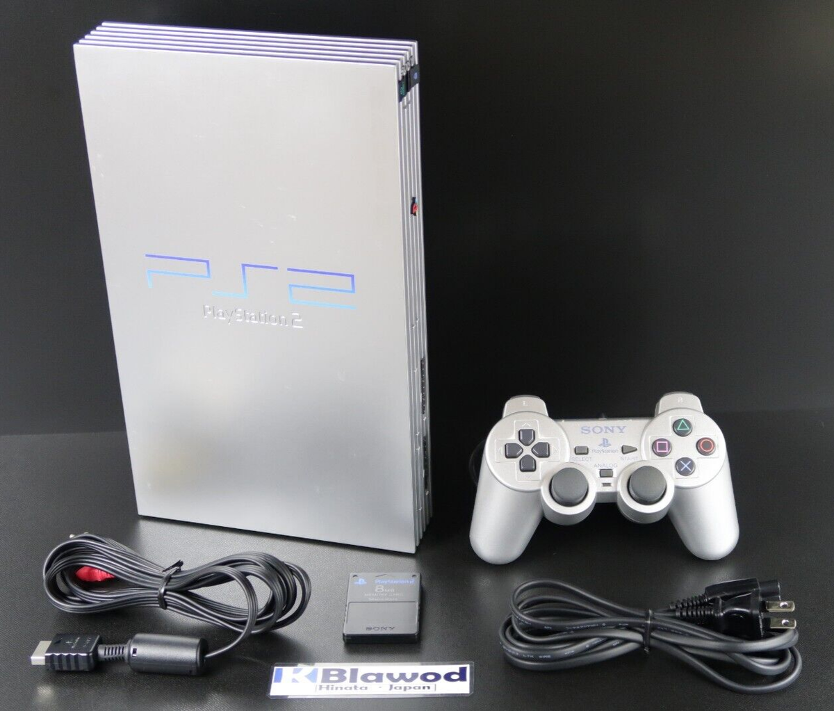 Sony PlayStation 2 PS2 Console Satin Silver SCPH-50000 TSS Sony PlayStation 2 PS2 Console Satin Silver SCPH-50000 TSS