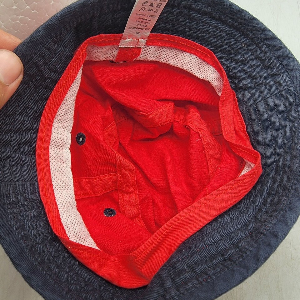 Nike Infant Red Bucket Hat Camping Outdoors Casual Summer Lightweight