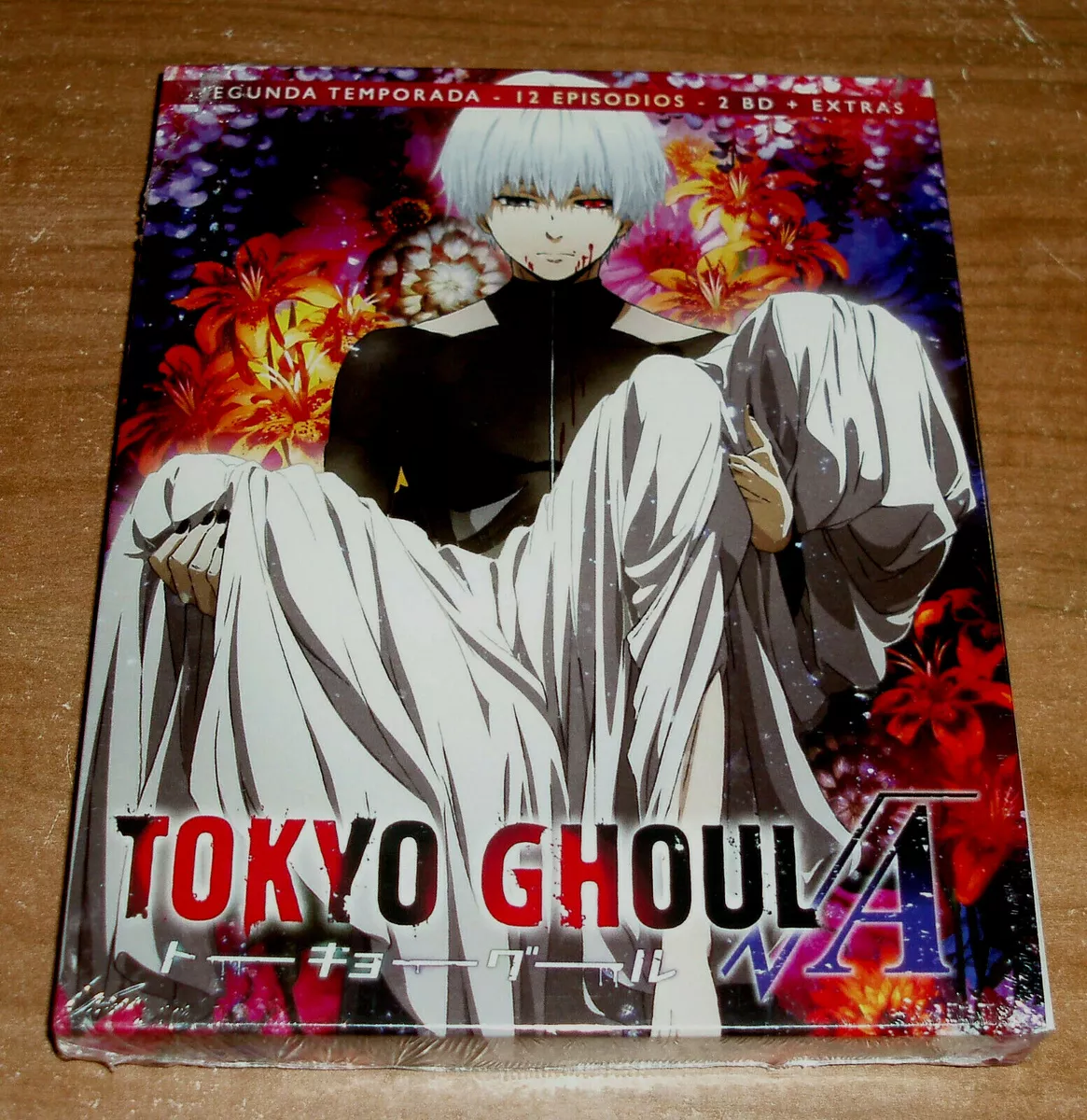 Tokyo Ghoul Second Season 2 Blu-Ray + Extras New Sealed (Sleeveless Open) R2