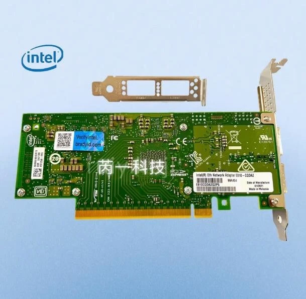 E8102CQDA2 Intel 100GbE 2-Port QSFP28 Ethernet Network Adapter E810-2CQDA2 - Image 4 of 4