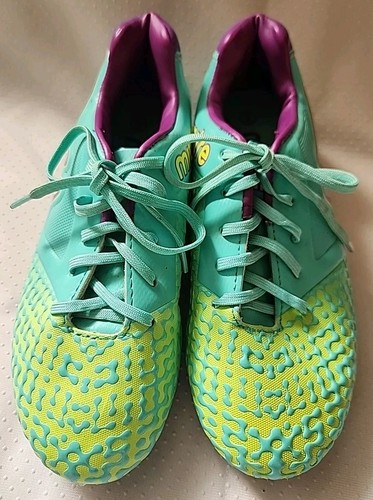 Mitre Youth Cleats. Size 2. Color: Olive Green. - Picture 1 of 13