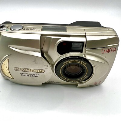 Olympus Camedia D-490 Zoom 2.1 MP Digital Camera- TESTED - WORKING