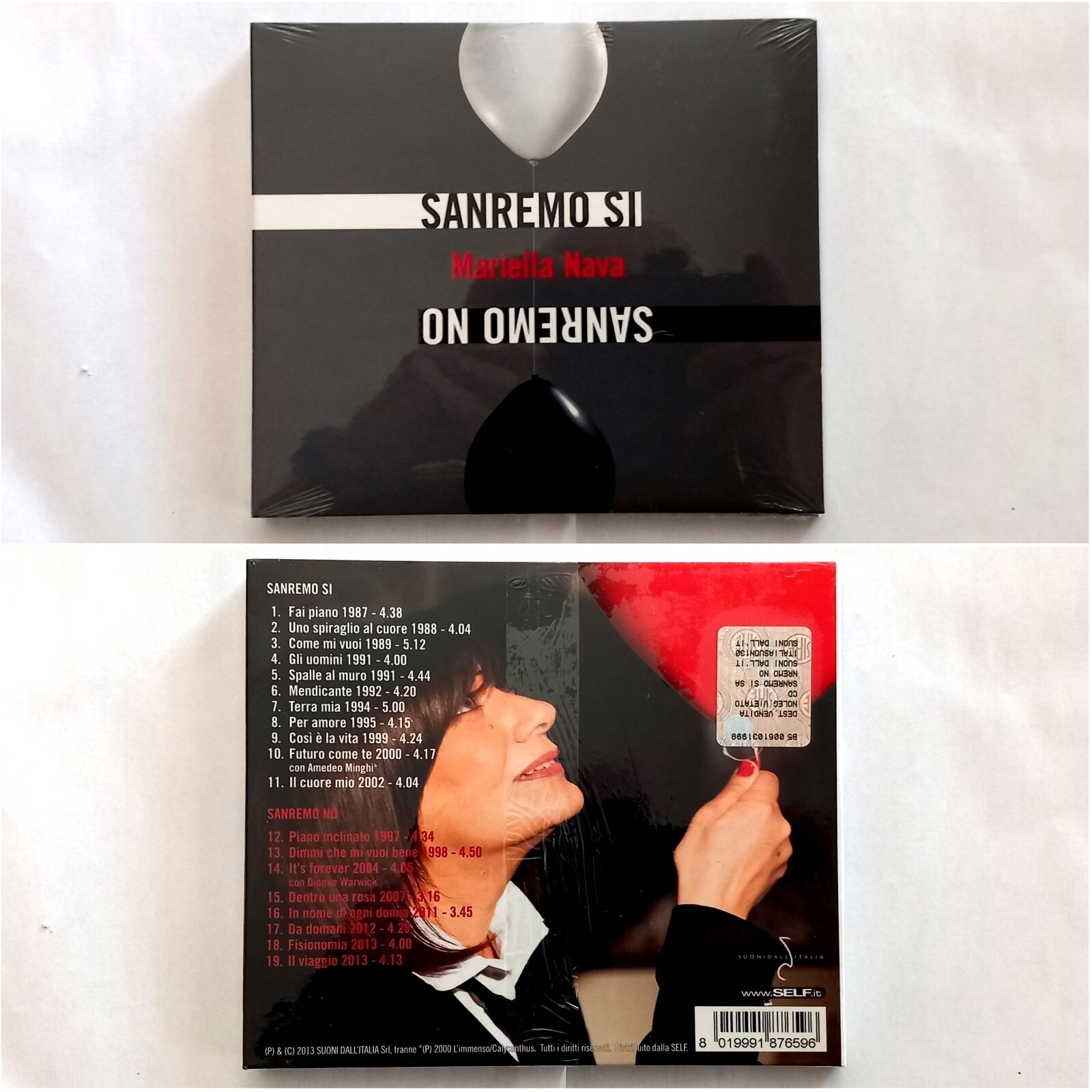 MARIELLA NAVA - SANREMO SI SANREMO NO - CD NUOVO SIGILLATO - FUORI CATALOGO