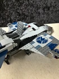 Lego Marvel Marvel Super Heroes Quinjet Aerial Battle. #6869 Ship Build Only