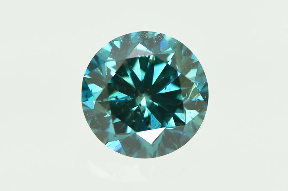 Loose Round Shape Diamond Fancy Blue Color VS2 Certified Enhanced 1.72 Carat - Image 2 of 4