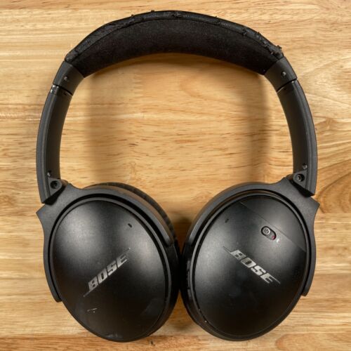 Bose QuietComfort QC35 Black NFC Wireless Noise-Cancelling Over-Ear Headphones - Picture 1 of 4