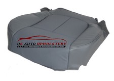 2013 Compatible With Ford F150 Work Truck Xl Driver Bottom Vinyl Seat Cover Gray