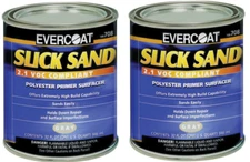 Evercoat 708 Slick Sand Polyester Primer Surfacer, Quart (FIB-708) (2 Pack)