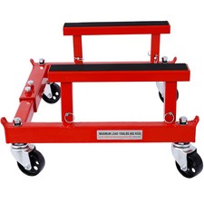 Atv Motorcycle Engine Cradle Dolly 1500lbs Red Steel Cradle Dolly Atv Motorcycle Engine Cradle Dolly 1500lbs Red Steel Cradle Dolly