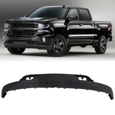 Front Bumper Valance For 2016-2018 Silverado 1500 WITH Tow Hooks W/O Skid Plate