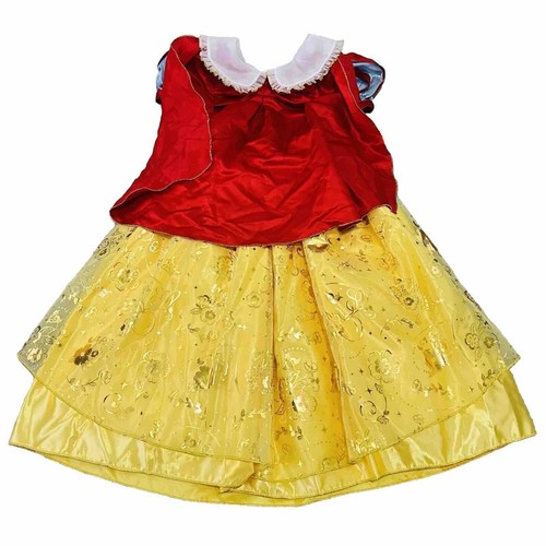 New Disney Snow White Youth Girl Halloween Costume Cosplay M Dress-Age 5/6-0739 - Picture 11 of 16