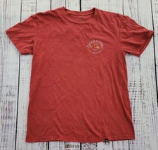 Quiksilver Original Boardriding Co Red Regular Fit Graphic Tee Size M