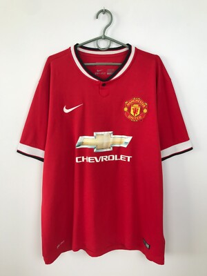 MANCHESTER UNITED 2014 2015 HOME FOOTBALL SHIRT #9 FALCAO NIKE