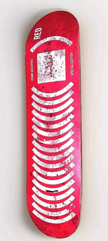 RARO NOS FUERA DE STOCK Patines Chocolate Kenny ANDERSON PROJECT ROJO U2 sp ed. R/W Foto 4 de 4