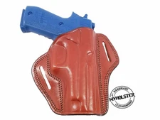 OWB Leather Belt Holster Compatible W/ Sig Sauer P226R DAK W/RAILS