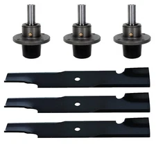 3-Spindles & Blades Kit Fits Encore Replaces 483035