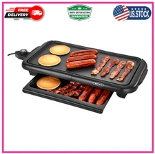 Comal Electrico Plancha Portatil Electric Asador Planchas Electricos 10 x 18