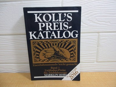 Used: Foreign Language Book: Mrklin Catalog KOLL MARKLIN 00/HO 2016/1 J65
