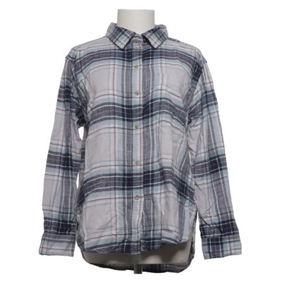 American Eagle, Flanellhemd, Größe: S, Blau/Grau/Weiß, Baumwolle, Karo #sy8