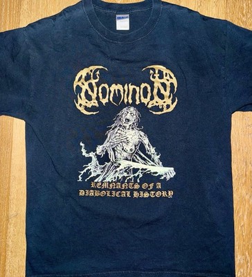 NOMINON Official T-Shirt Large   NEW   Entombed Dismember Watain Hypocrisy