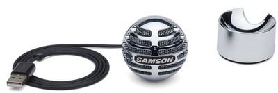 Samson Meteorite USB Condenser Microphone, Chrome Model MTEOH0957