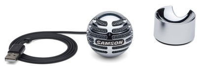 #ad Samson Meteorite USB Condenser Microphone Chrome Model MTEOH0957 $20.02