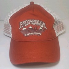 Patagonia Men's Baseball Cap Trucker Snap Back Mesh One Size Built to Endure