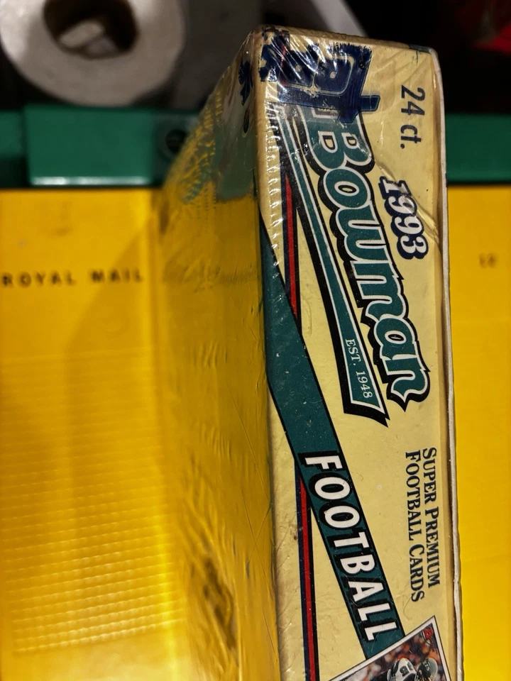 Bowman Football Factory 1993 caja sellada 24 paquetes Dan Marino Emmitt Smith Foto 3 de 4