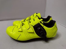 Santic Roadway Unisex Road Cycling Shoes  39 M6 W7.5 Yellow Mountain Bike NWOB