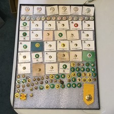 110 PCs Girl Scout pins collection 1930s and later 