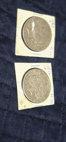 1926-D 1923-S $1 Peace Silver Dollar 90% Silver Lot Of 2