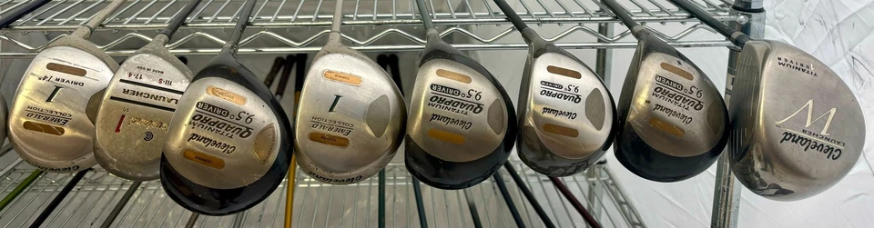 Оптовый лот из 30 клюшек для гольфа - драйверы Cleveland - пусковые установки, Quadpro и Vas - Изображение 4 из 4