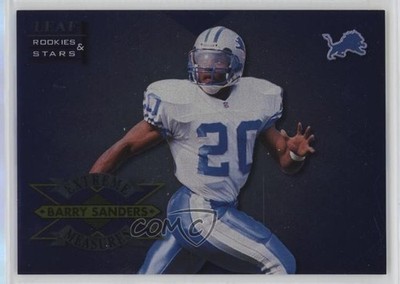 1998 Leaf Rookies & Stars Extreme Measures 508/1000 Barry Sanders #1 HOF 1nf5
