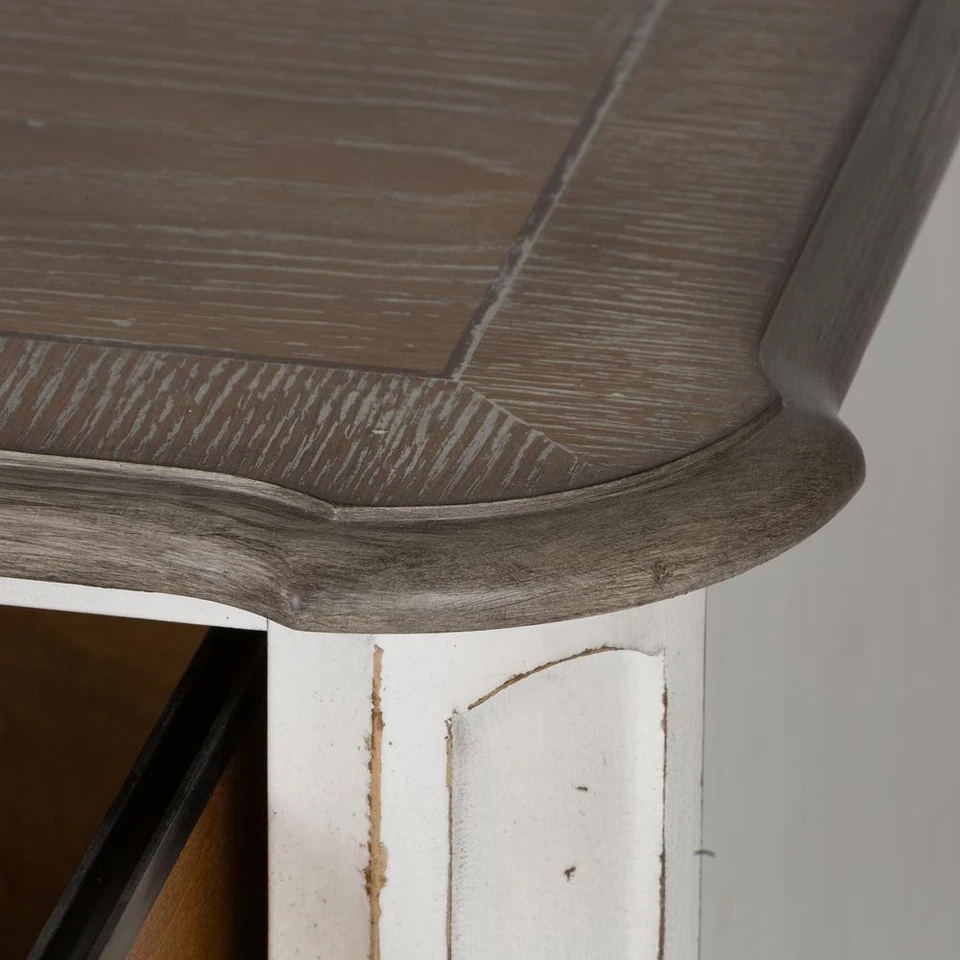 Файл боковой Magnolia Manor Jr Executive Media антикварный белый - Изображение 3 из 4