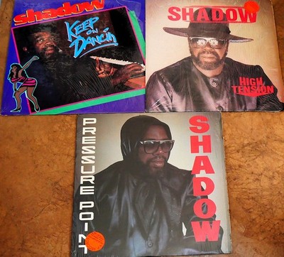 SHADOW (3 Albums) ''Keep on Dancin'' + High Tension'' + ''Pressure Point'' 1980's (P)