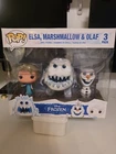 Funko Pop! Vinyl: Disney - Elsa, Marshmallow & Olaf - 3 Pack - Frozen