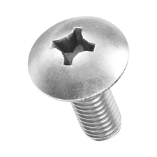 Machine Screws Phillips Head(M6-1x16) 30Pcs, Silver