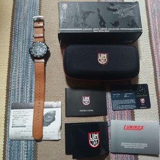 LUMINOX Navy Seas 50th Anniversary Dive Watch Used Reliable Condition