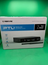 Phenyx Pro PTU-52 Dual Channel Wireless Microphone System 200FT Range