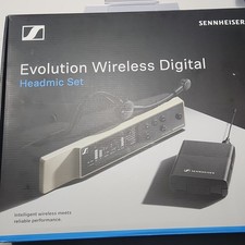 Sennheiser Evolution Wireless Digital Headmic Set Wireless Headset Microphone B