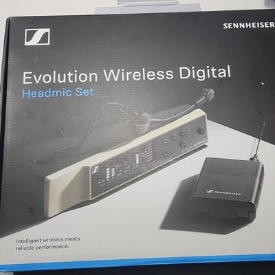 Sennheiser Evolution Wireless Digital Headmic Set Wireless Headset Microphone B 