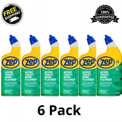 #ad 6 Pack Zep 32 oz. Acidic Toilet Bowl Cleaner $35.99