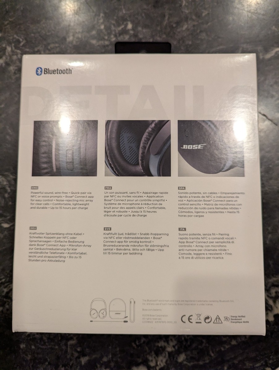 Bose Soundlink Around-Ear Wireless Headphones - Black for Bose Soundlink Around-Ear Wireless Headphones - Black for